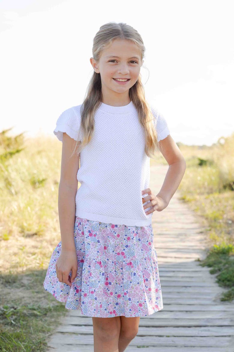 Floral Skirt, Alternate, color, Multi