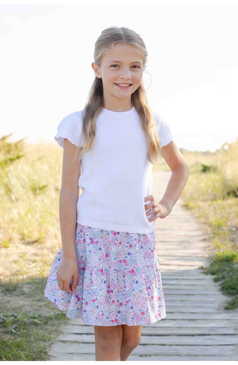 Florence Eiseman Floral Skirt, Alternate, color, Multi