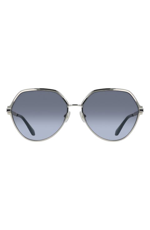 62mm Oversize Tea Cup Sunglasses