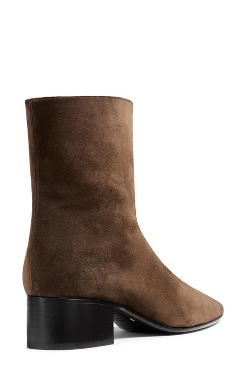 Khaite Andee Pointed Toe Bootie In Burgundy