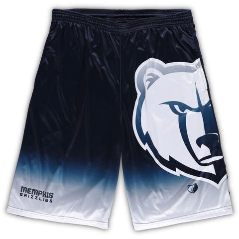 Men's Fanatics Branded Navy Memphis Grizzlies Big & Tall Graphic Shorts