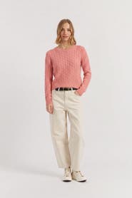 Chinti & Parker Pure Cashmere Cable Sweater