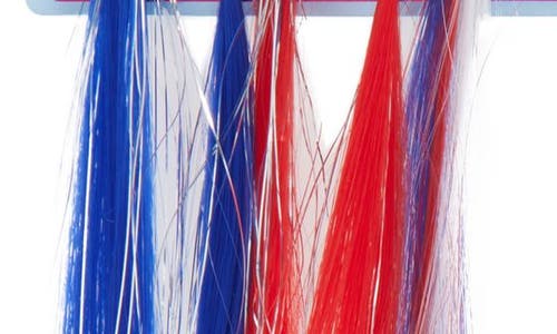 CAPELLI NEW YORK CAPELLI NEW YORK KIDS' 10-PACK AMERICANA FAUX HAIR EXTENSION CLIPS 