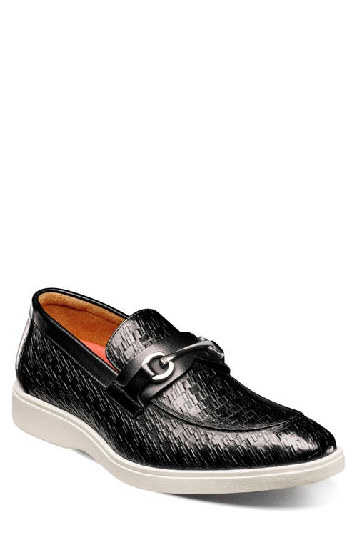 Stacy Adams Salyer Bit Loafer In Black