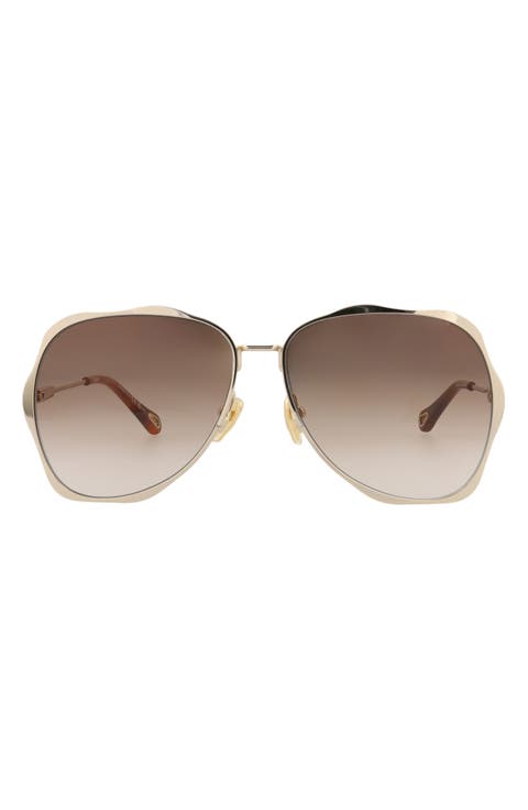 60mm Wavy Sunglasses
