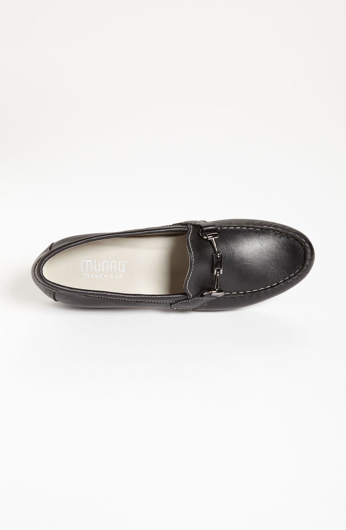 'Kimi' Loafer, Alternate, color, BLACK LEATHER