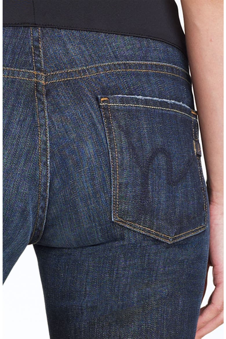 'Kelly' Maternity Bootcut Stretch Jeans, Alternate, color, NEW PACIFIC BLUE