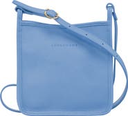 Longchamp Small Le Foulonné Leather Crossbody Bag