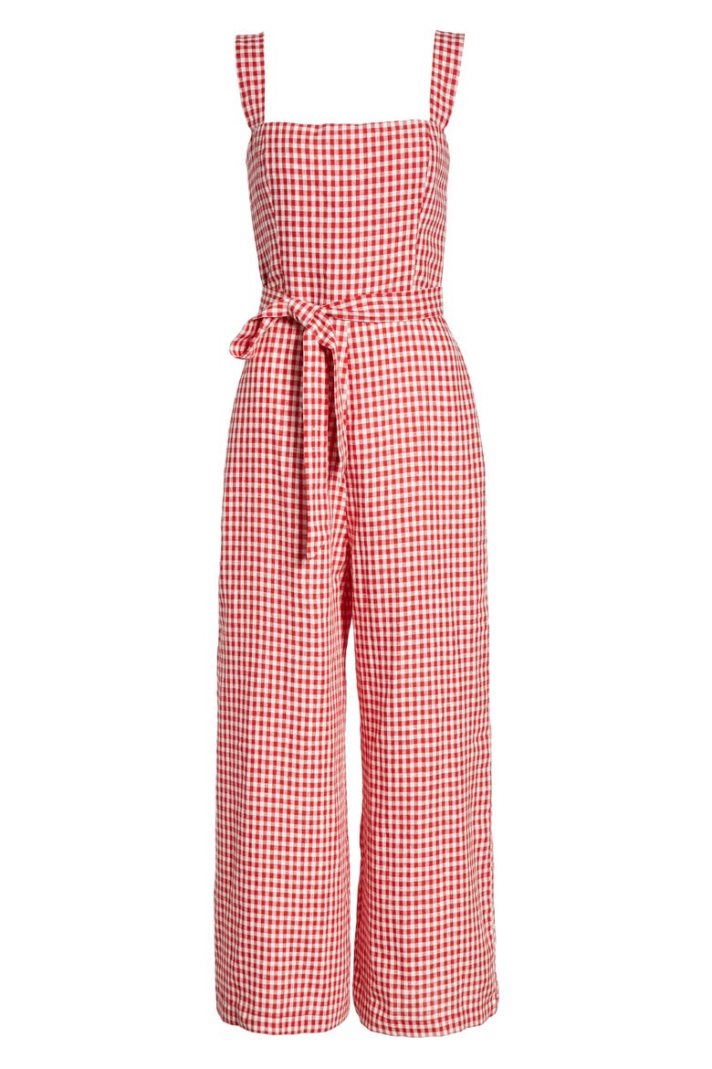 Birch Jumpsuit, Alternate, color, MAY CHECK