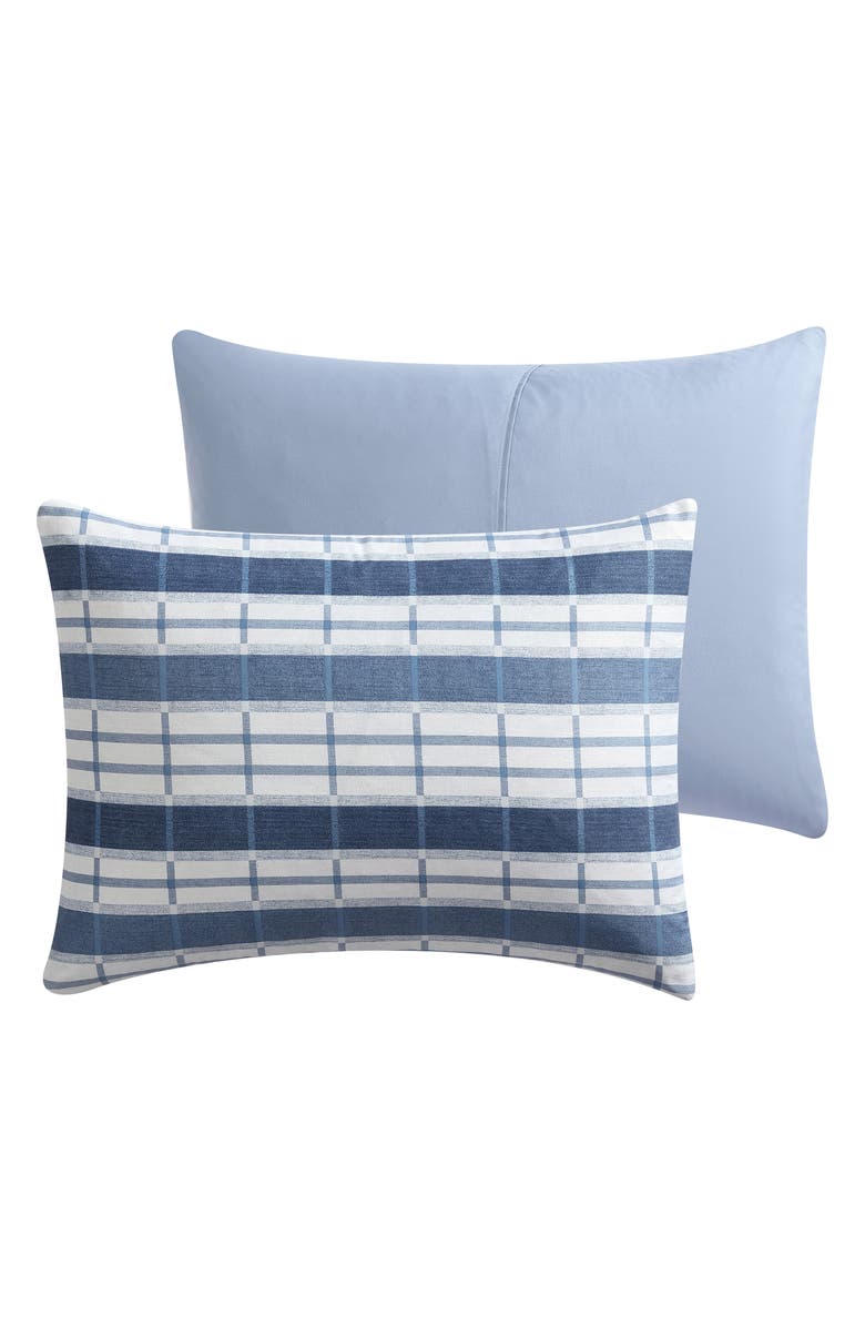 Perry Ellis Caleb 5-Piece Twin/Twin XL Comforter Set, Alternate, color, Blue