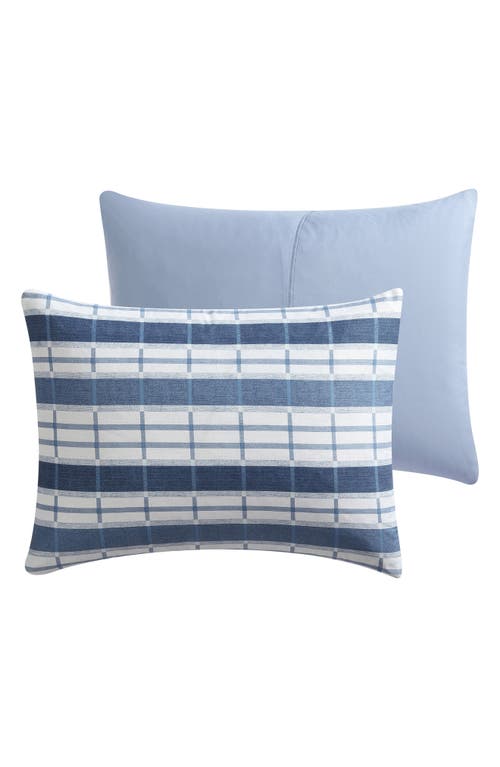 Perry Ellis Caleb 7-piece Full Comforter Set In Blue