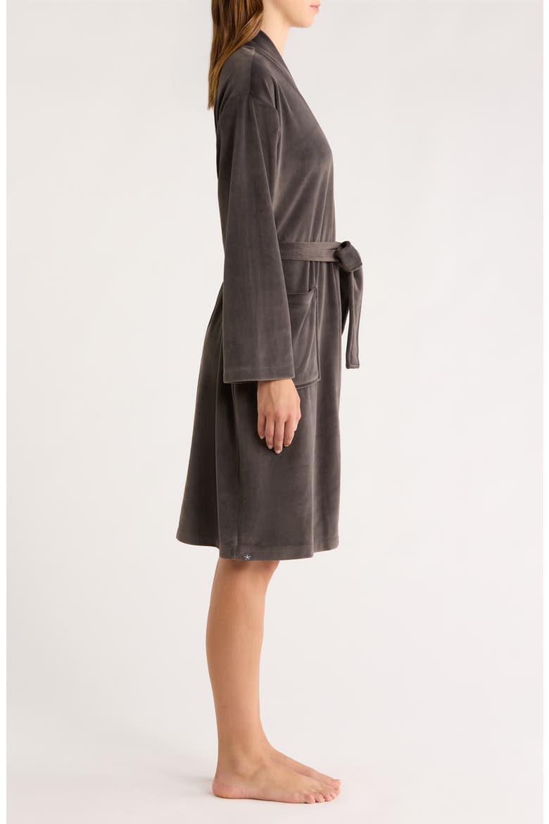 Luxe Chic Robe, Alternate, color, CARBON