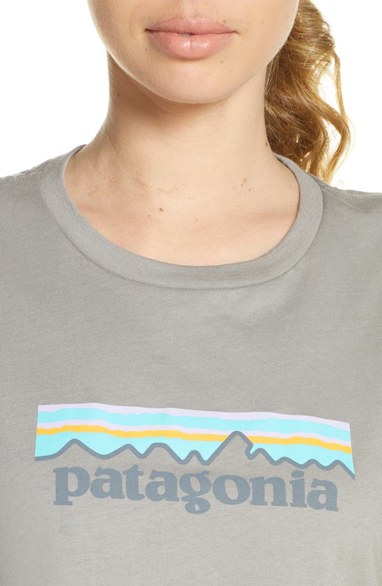 Patagonia P-6 Logo Tee, Alternate, color, 