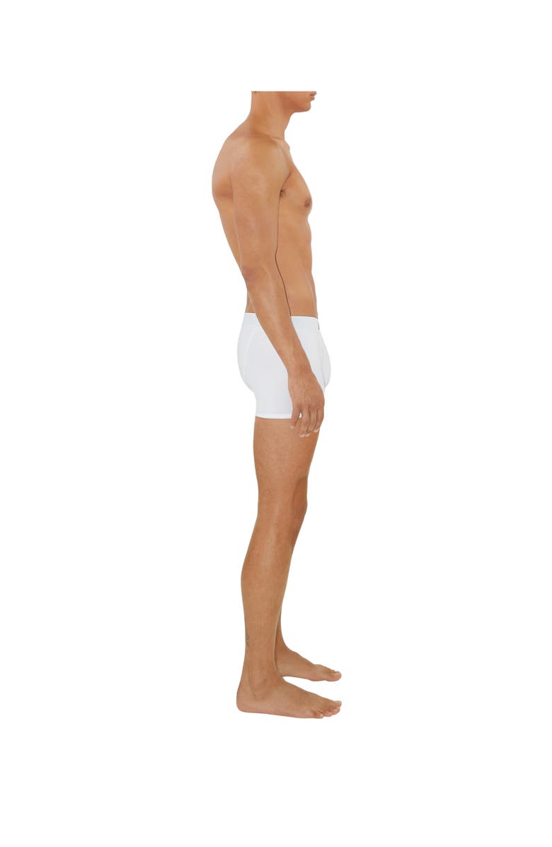 Burberry Cotton Boxer Shorts, Alternate, color, White