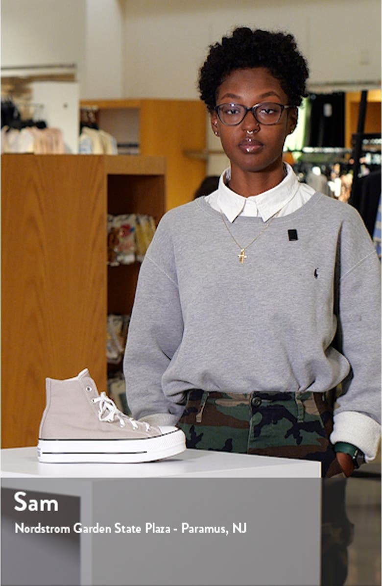 Chuck Taylor<sup>®</sup> All Star<sup>®</sup> Lift High Top Platform Sneaker, sales video thumbnail
