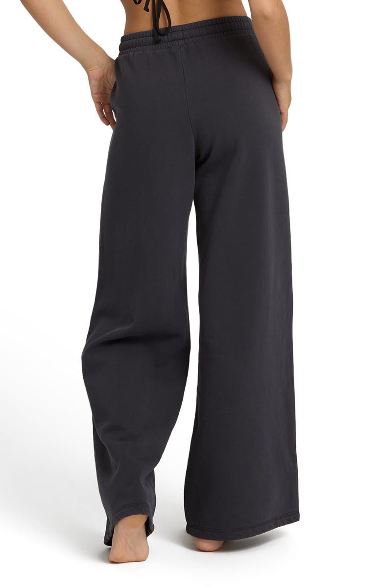 Billabong The Avery Brushed Fleece Sweatpants, Alternate, color, Black Sands