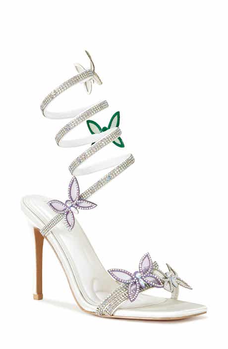 AZALEA WANG Zarya Ankle Wrap Sandal