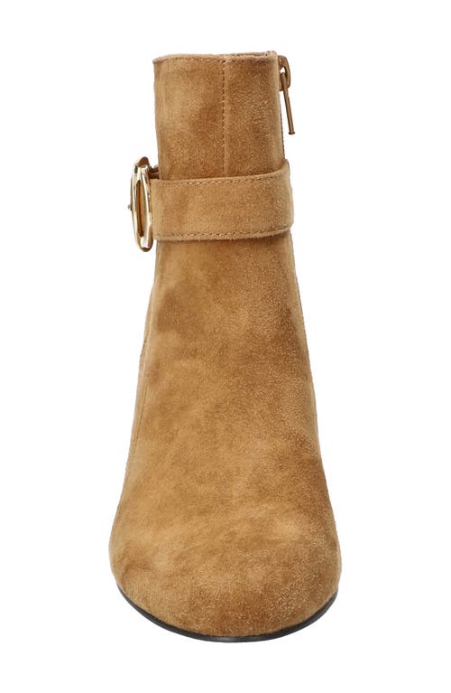 Bella Vita Gamela Moto Bootie In Brown
