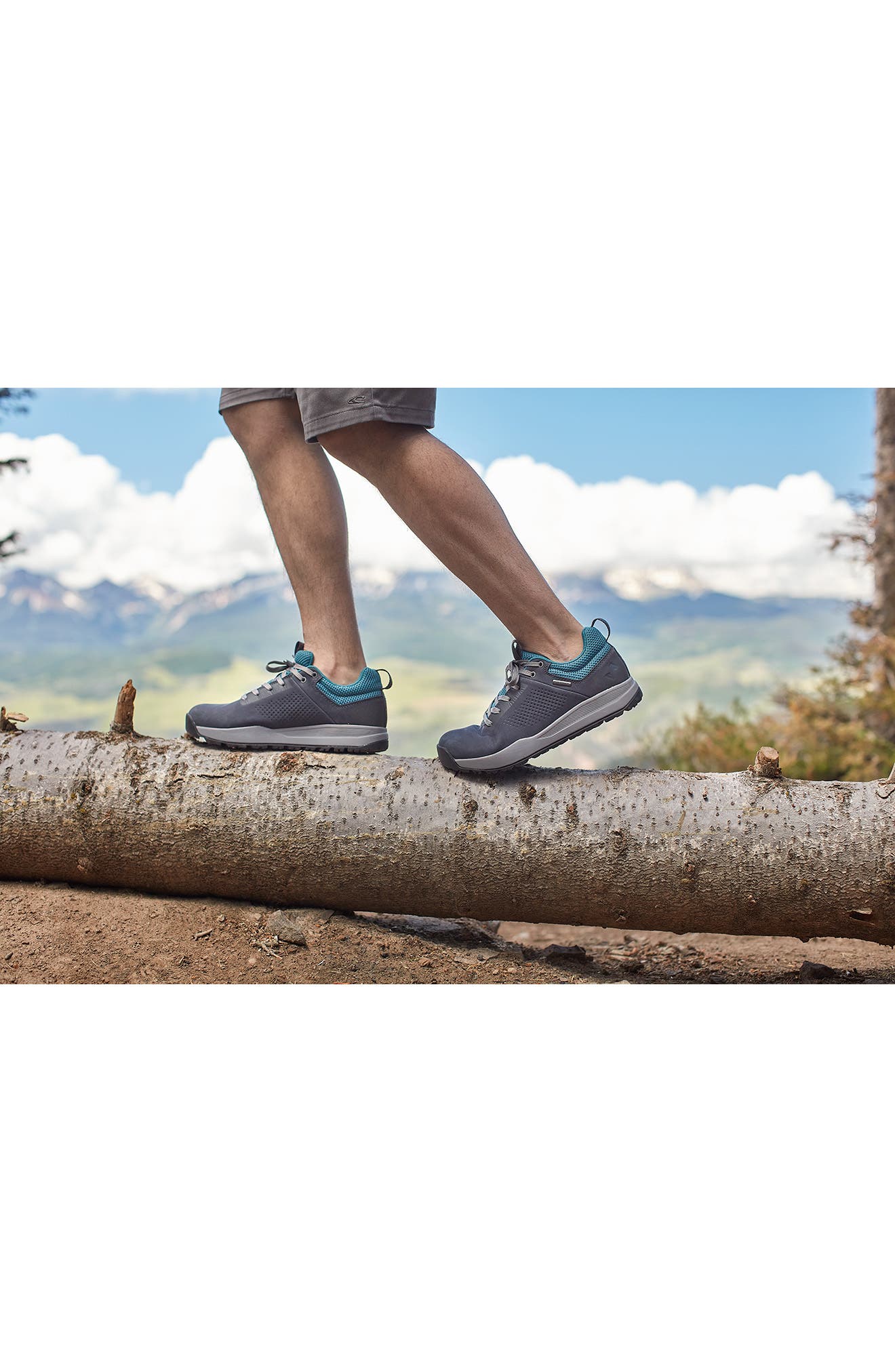 Forsake Dispatch Low Waterproof Hiking Sneaker, Alternate, color, Gunmetal