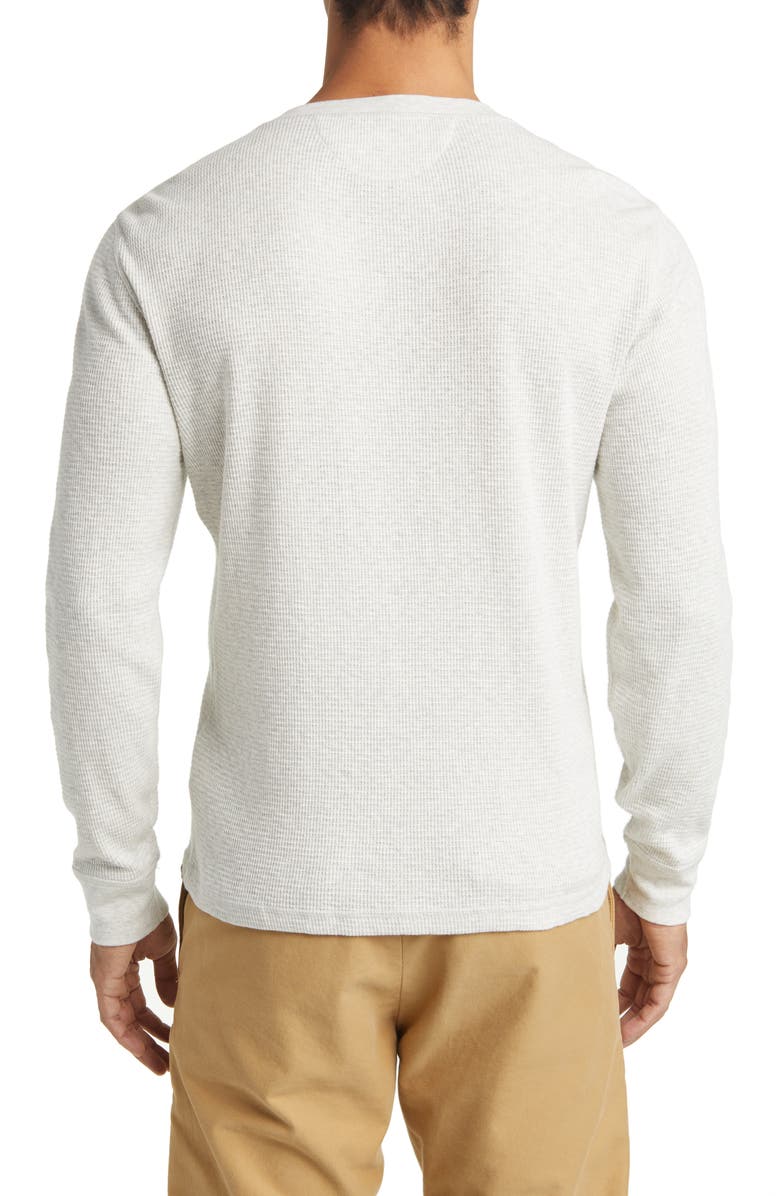 Faherty Surplus Long Sleeve Organic Cotton Waffle Henley, Alternate, color, 
