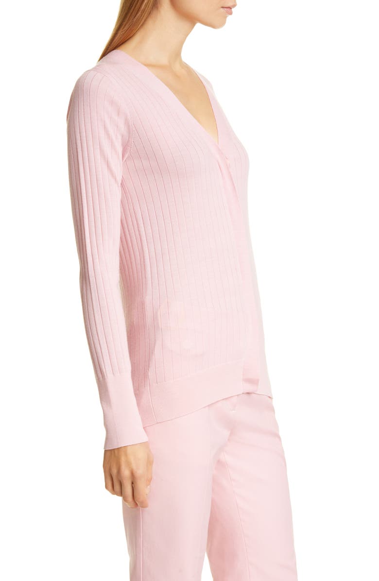 Sies Marjan Rib Wool Cardigan, Alternate, color, 