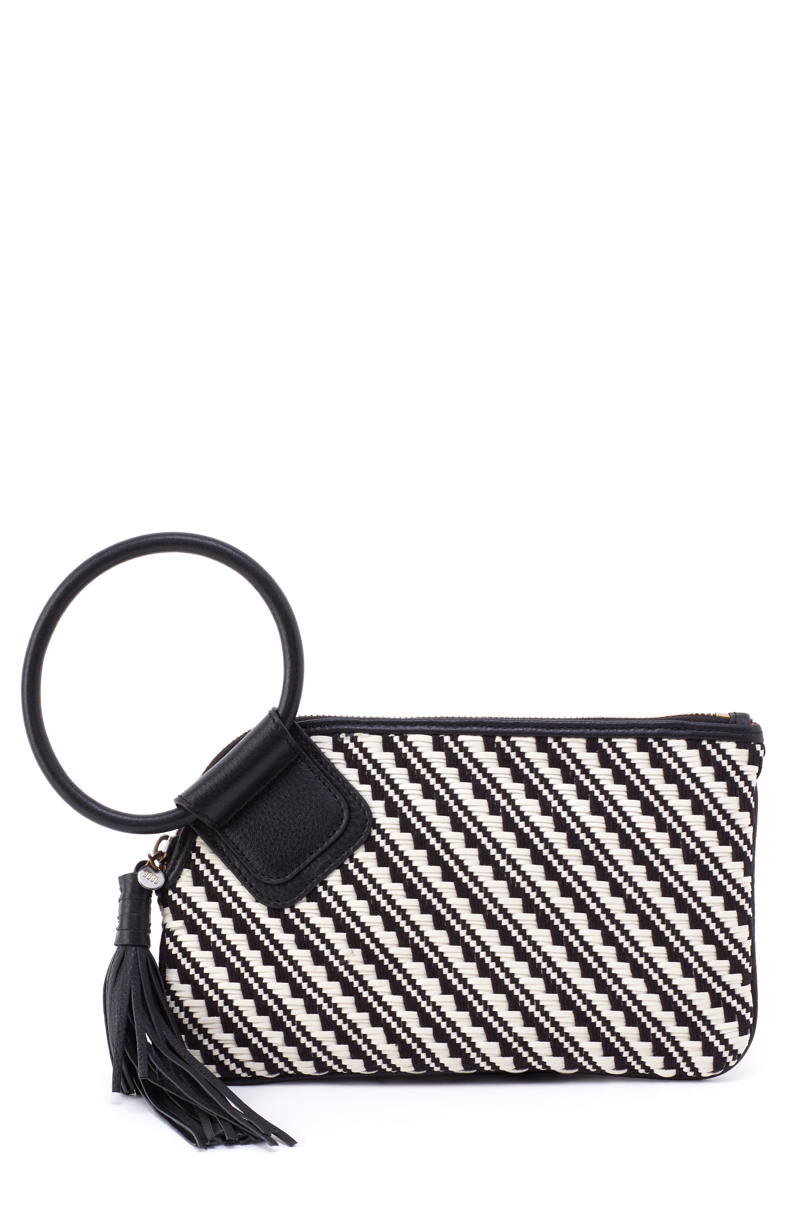 HOBO Sable Woven Leather Clutch (Women) | Nordstromrack