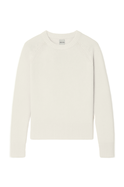 Vir Vita Finn Cashmere Sweater In Brown