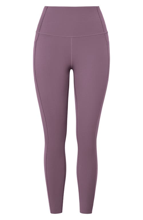 Rhone Revive 7/8 Legging In Dark Plum In Purple