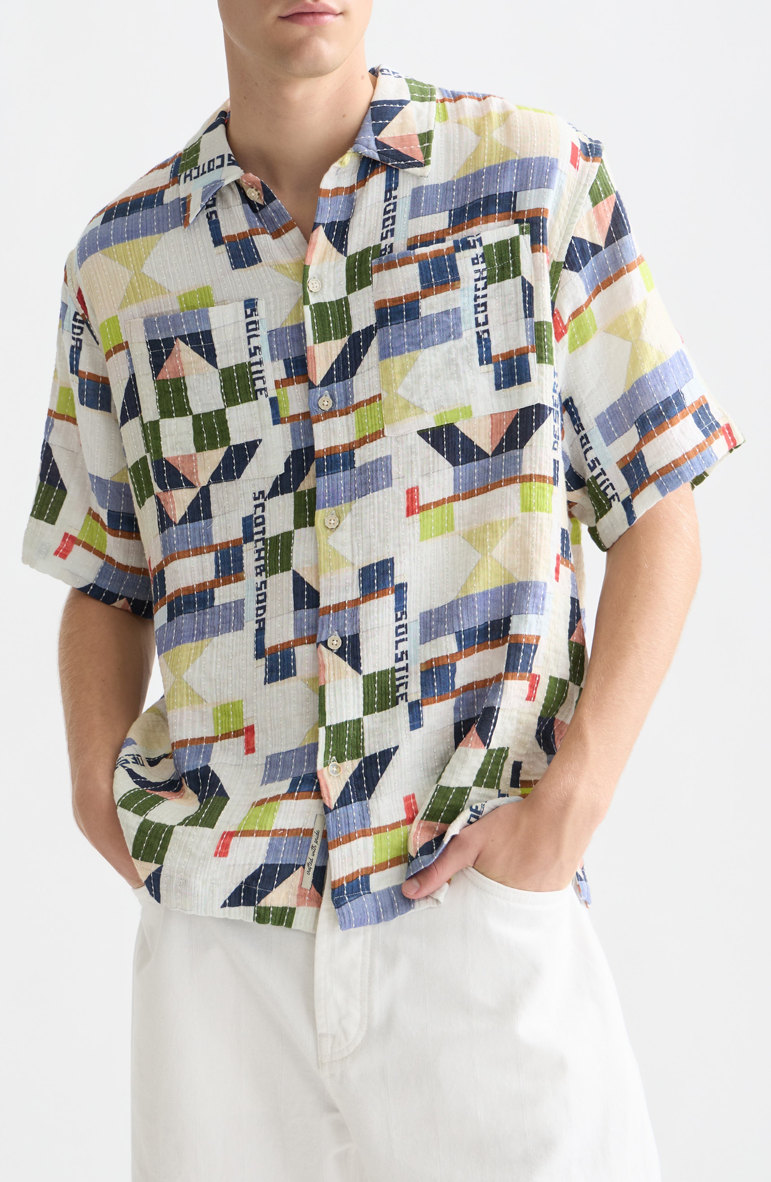 selected PATCHWORK JACQUARD