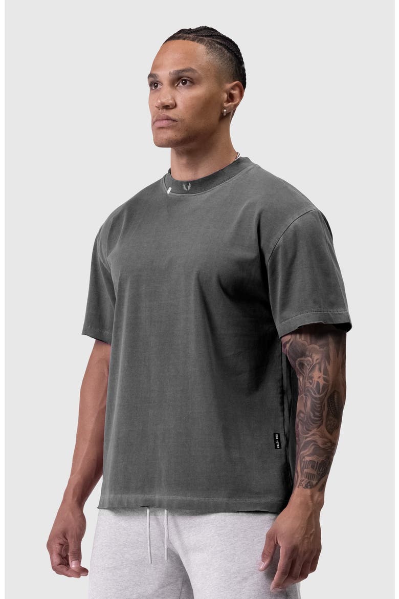 Tech Essential Relaxed Tee, Alternate, color, Faded Grey