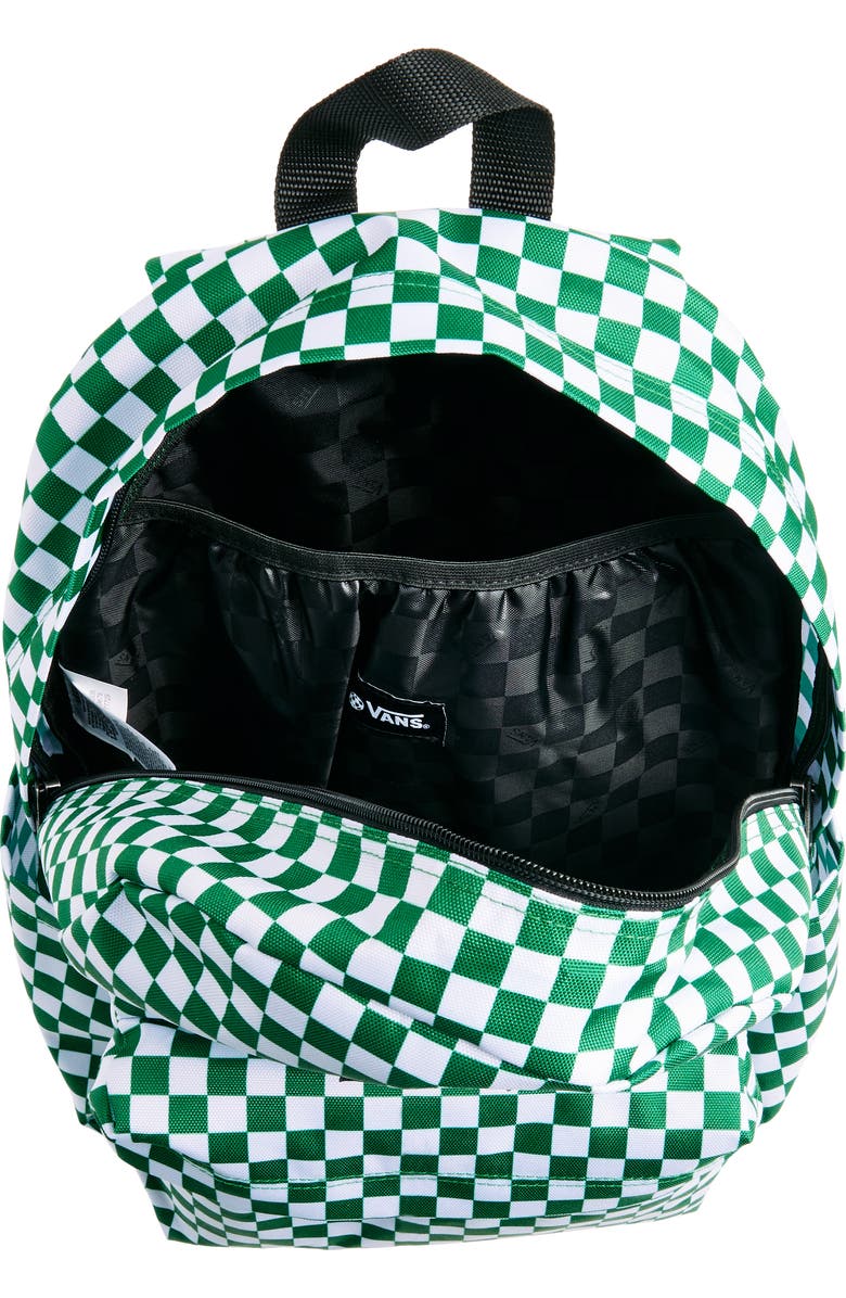 Vans Kids' Old Skool Checkered Backpack, Alternate, color,