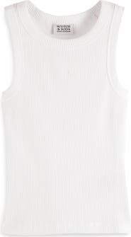 Scotch & Soda Kids' Cotton Rib Tank