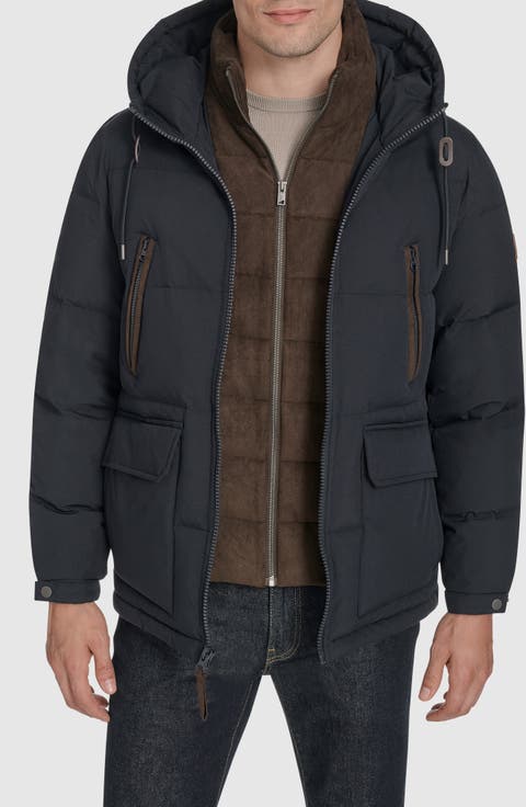 Quilted Hooded Jacket