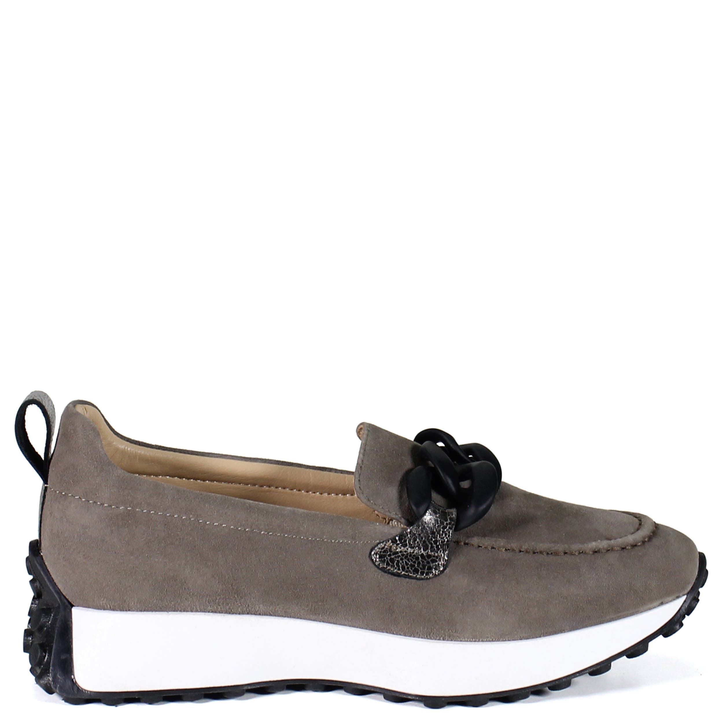 Diba True KIND WORDS Sneaker Loafer, Alternate, color, Anthracite/Pewter