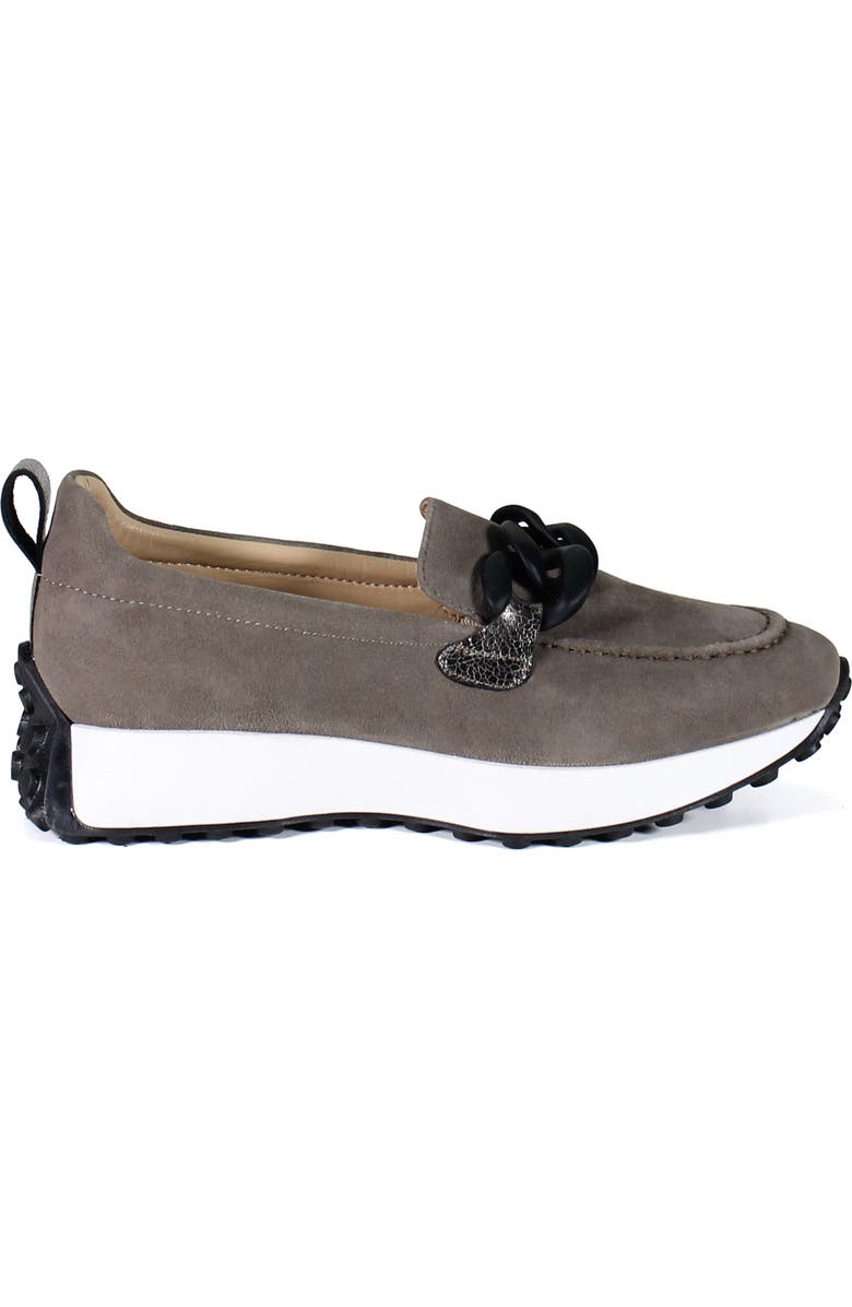 Diba True KIND WORDS Sneaker Loafer, Alternate, color, Anthracite/Pewter