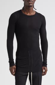 Rick Owens Long Sleeve Rib T-Shirt