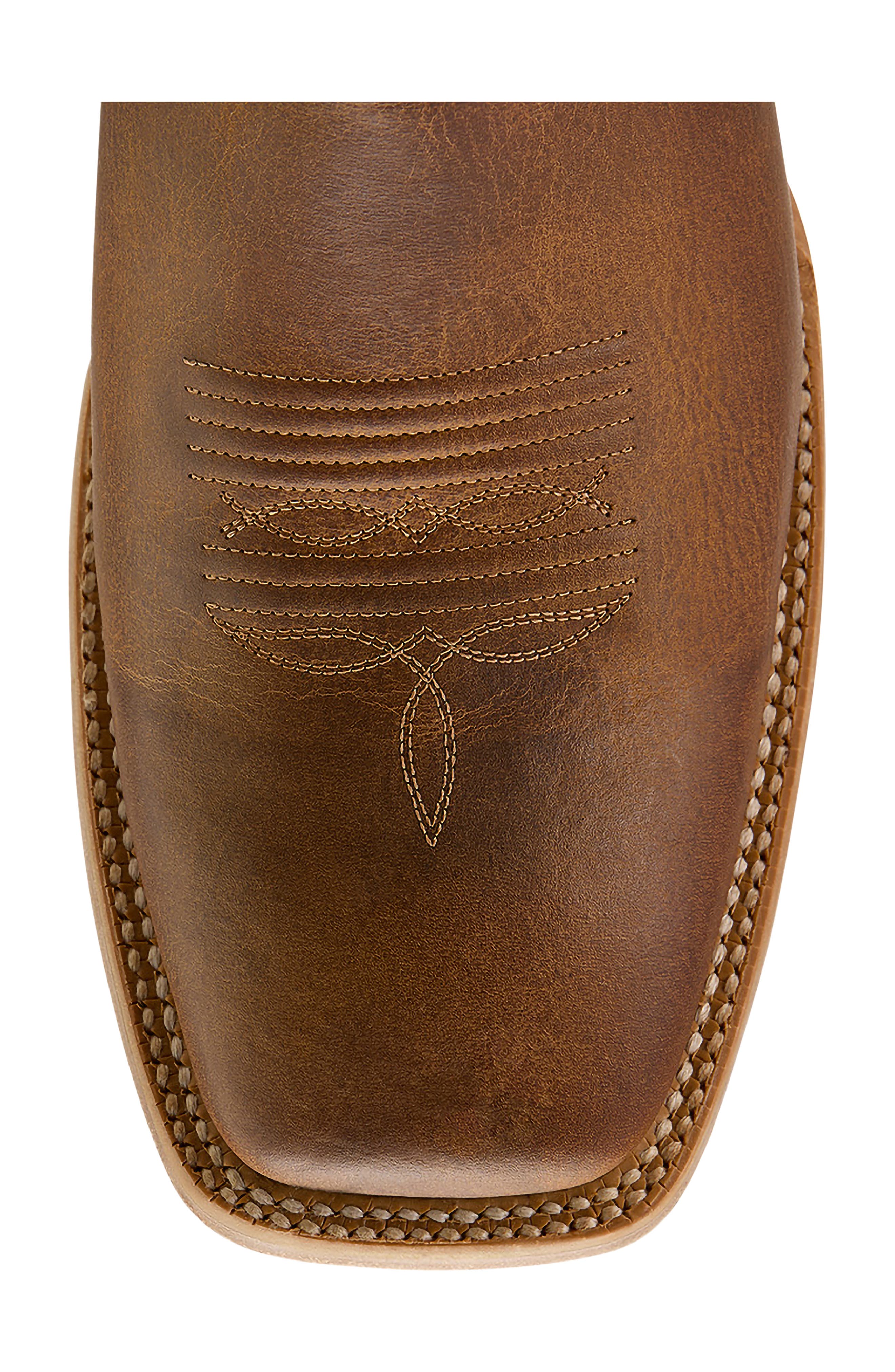 Sting Leather Western Boot, Alternate, color, HONEY TAN
