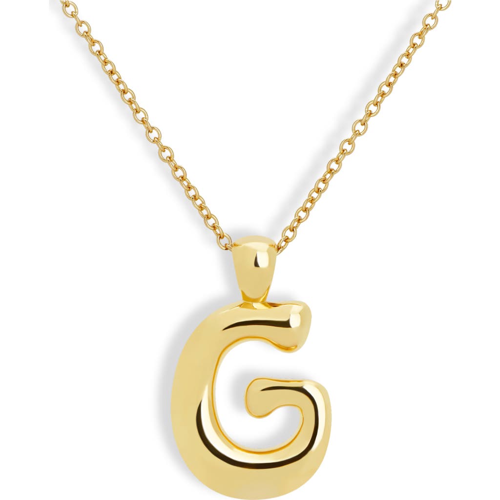 MOD AND JO Blake Bubble Letter Pendant Necklace in G  product