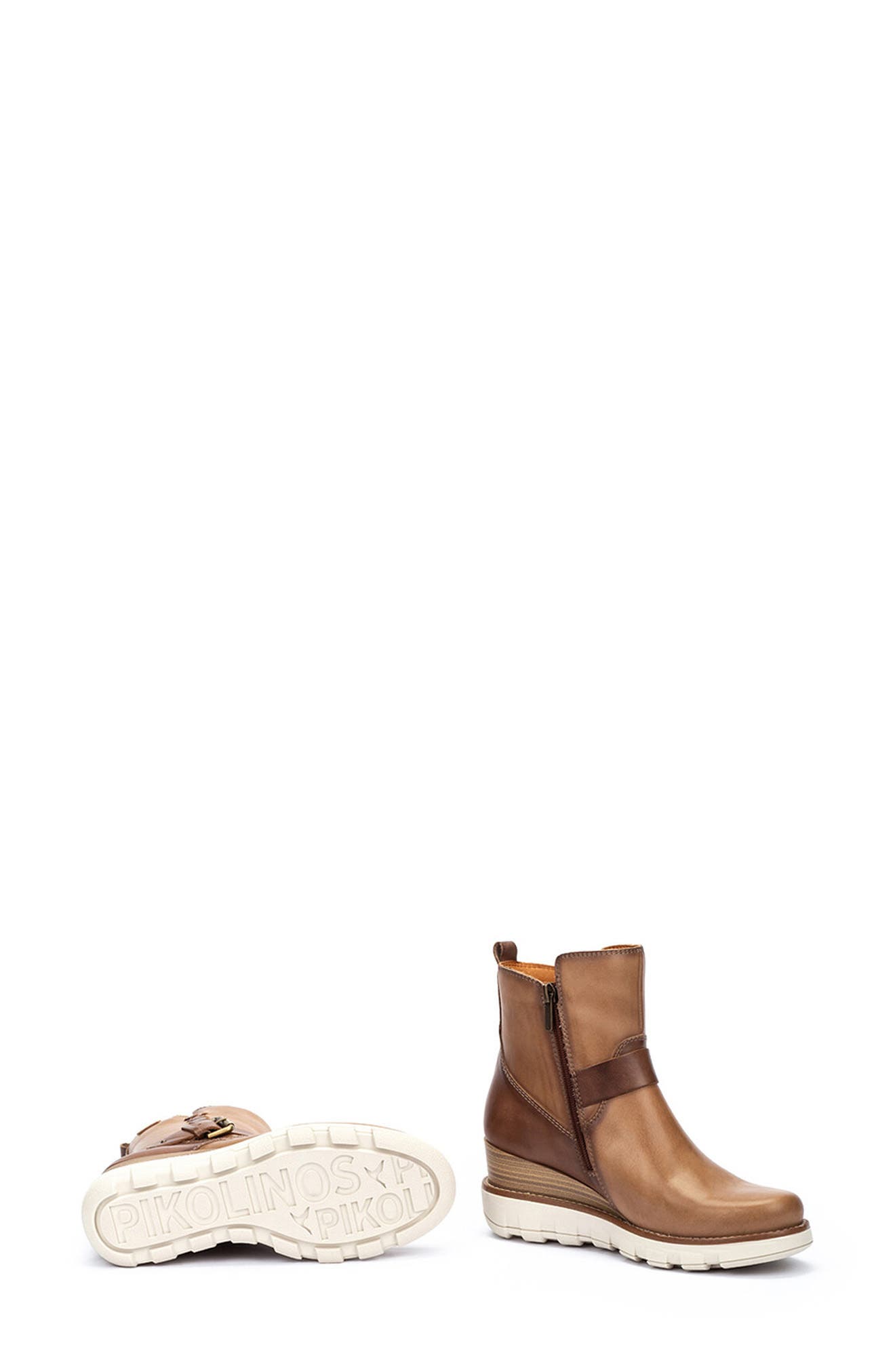 PIKOLINOS Sanlucar Wedge Bootie, Alternate, color, Castor