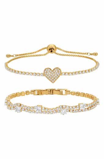 Imani Set of 2 Cubic Zirconia Bracelets