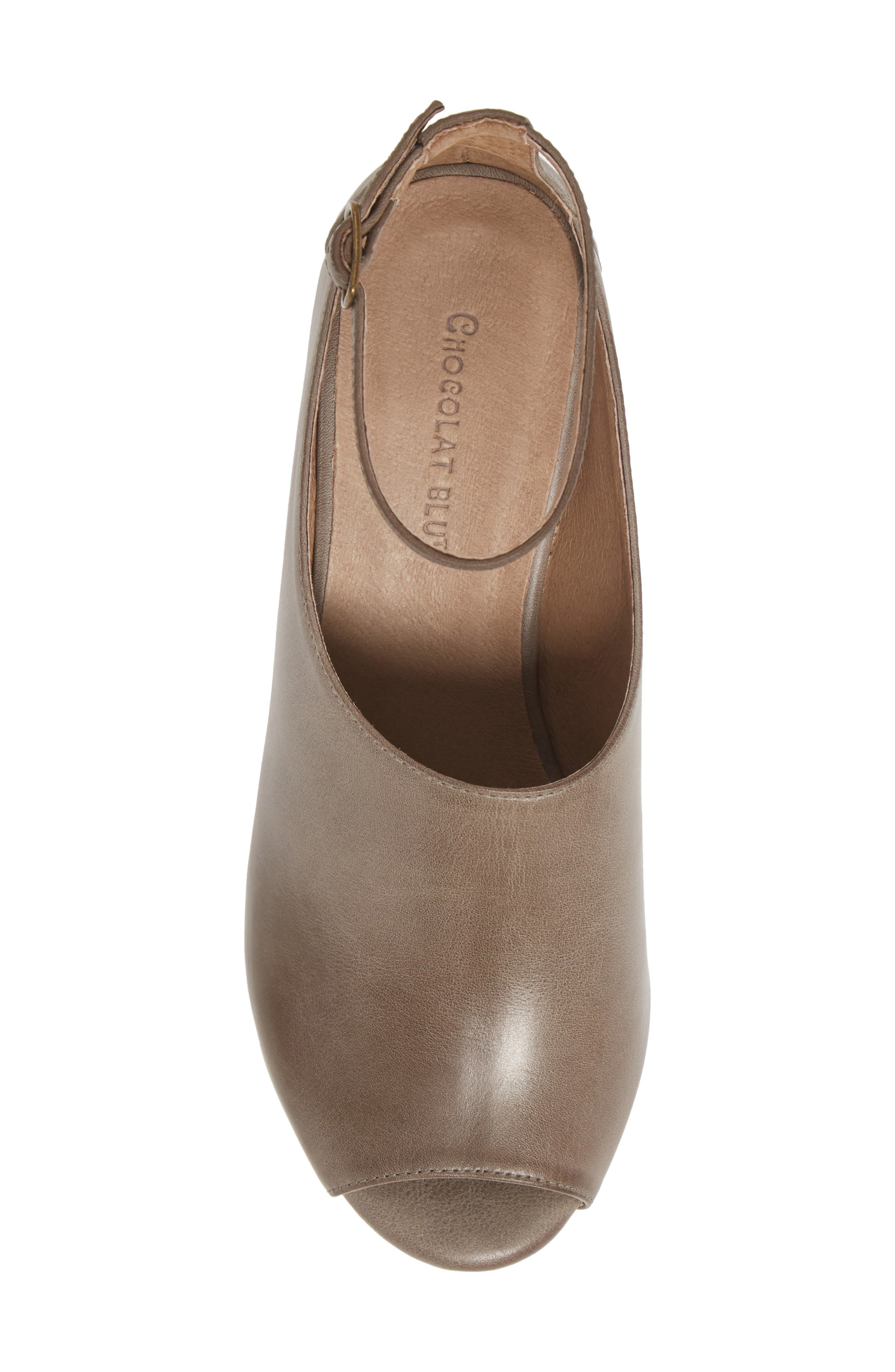 Chocolat Blu Walter Ankle Strap Wedge Sandal, Alternate, color, 