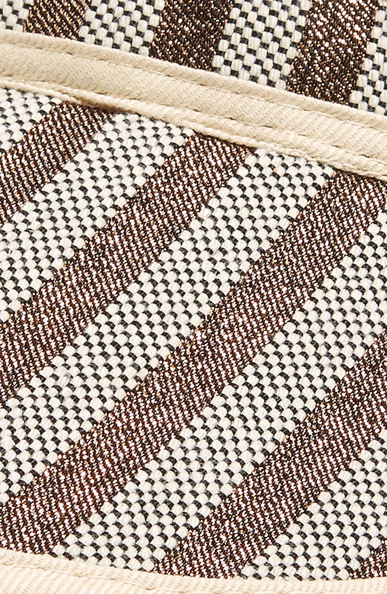 Sole Society Stripe Visor, Alternate, color, 