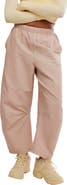 Free People FP Movement Game Day High Rise Barrel Leg Pants
