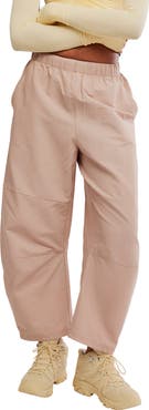 Free People FP Movement Game Day High Rise Barrel Leg Pants
