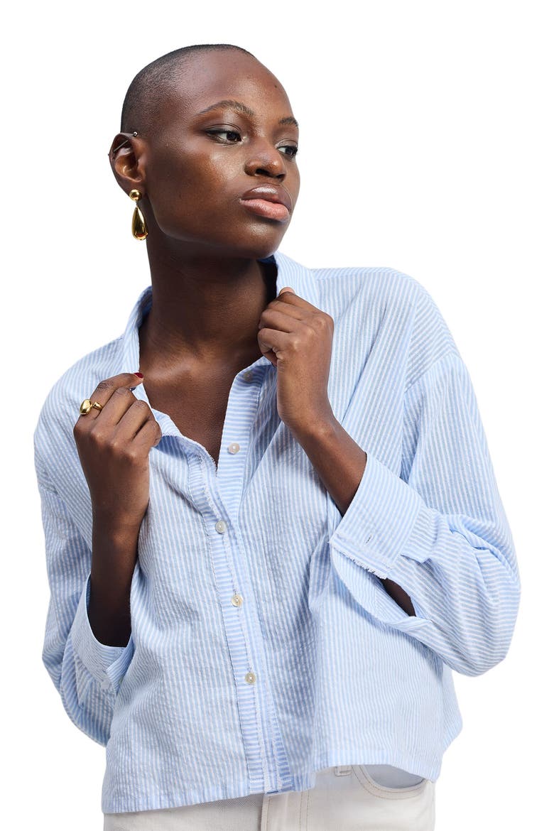 Crop it like its Hot Shirt, Alternate, color, Linear Rhythm