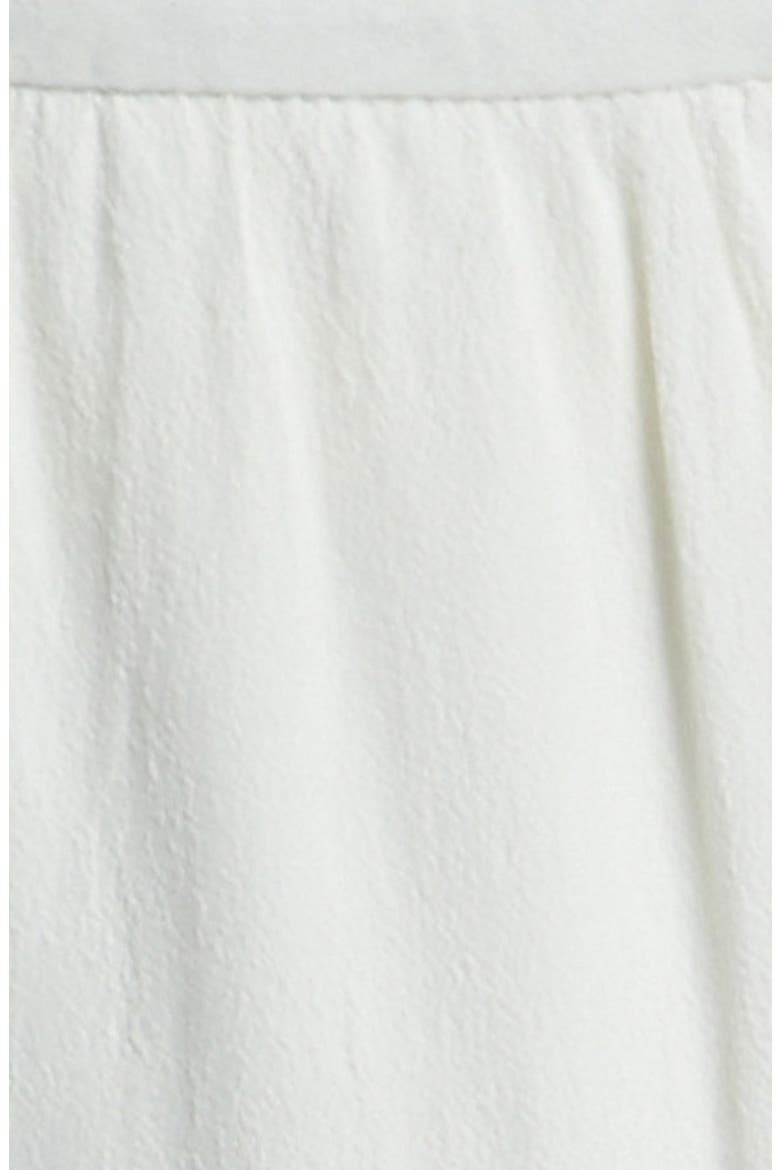 ASTR Slit Front Silk Blend Midi Skirt, Alternate, color, IVORY