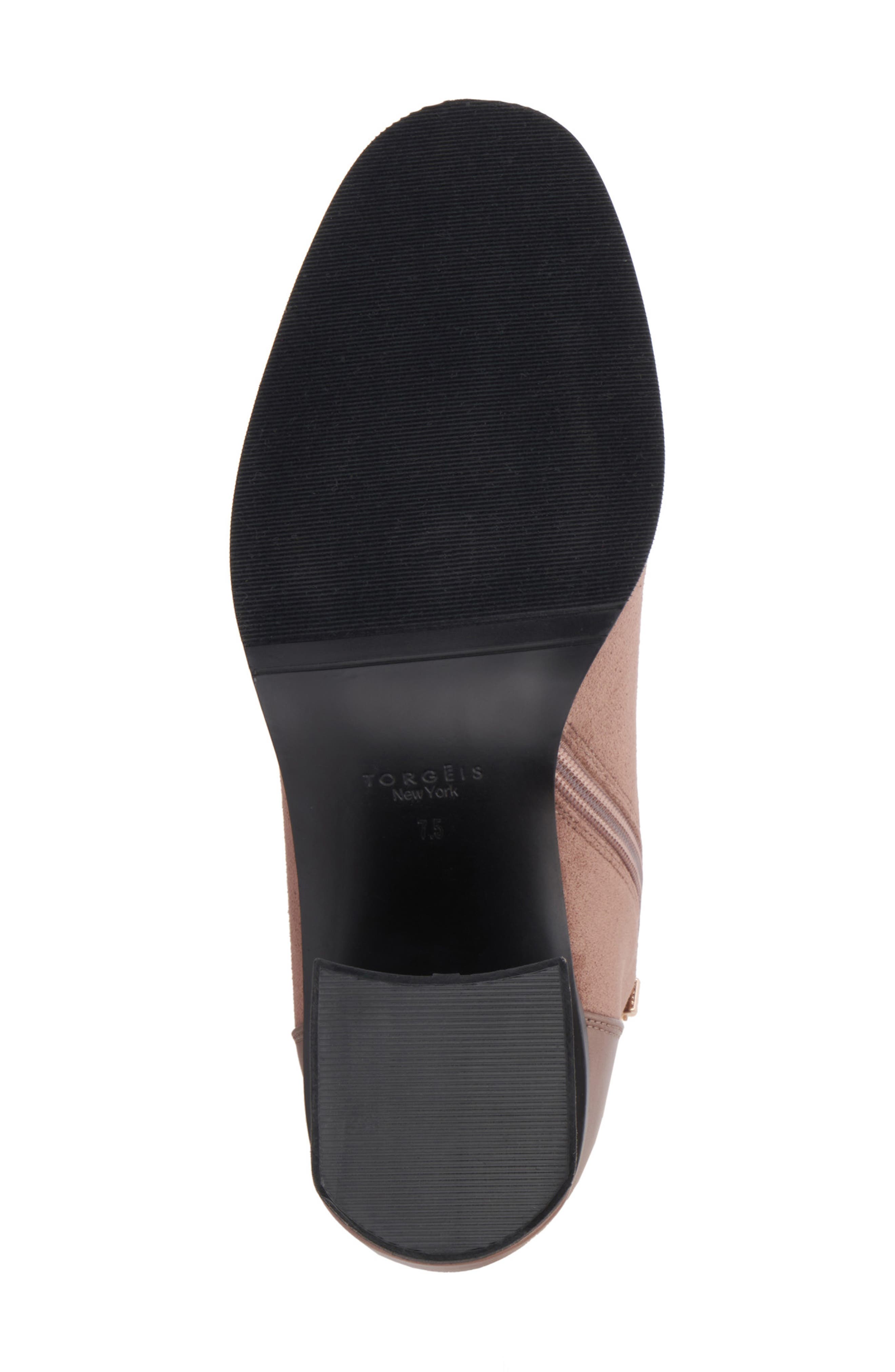 TORGEIS Rashida Moc Toe Boot, Alternate, color, Taupe