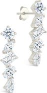 Sterling Forever Blythlyn Cubic Zirconia Drop Earrings