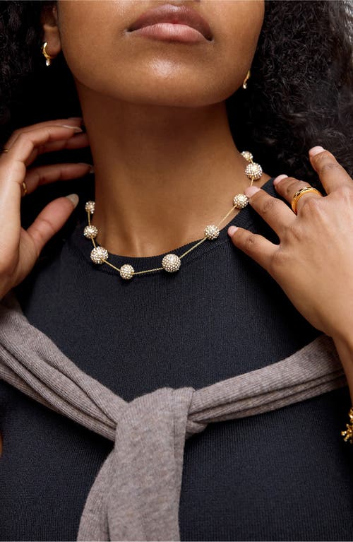 Baublebar Blair Crystal Spehere Station Necklace In Multi