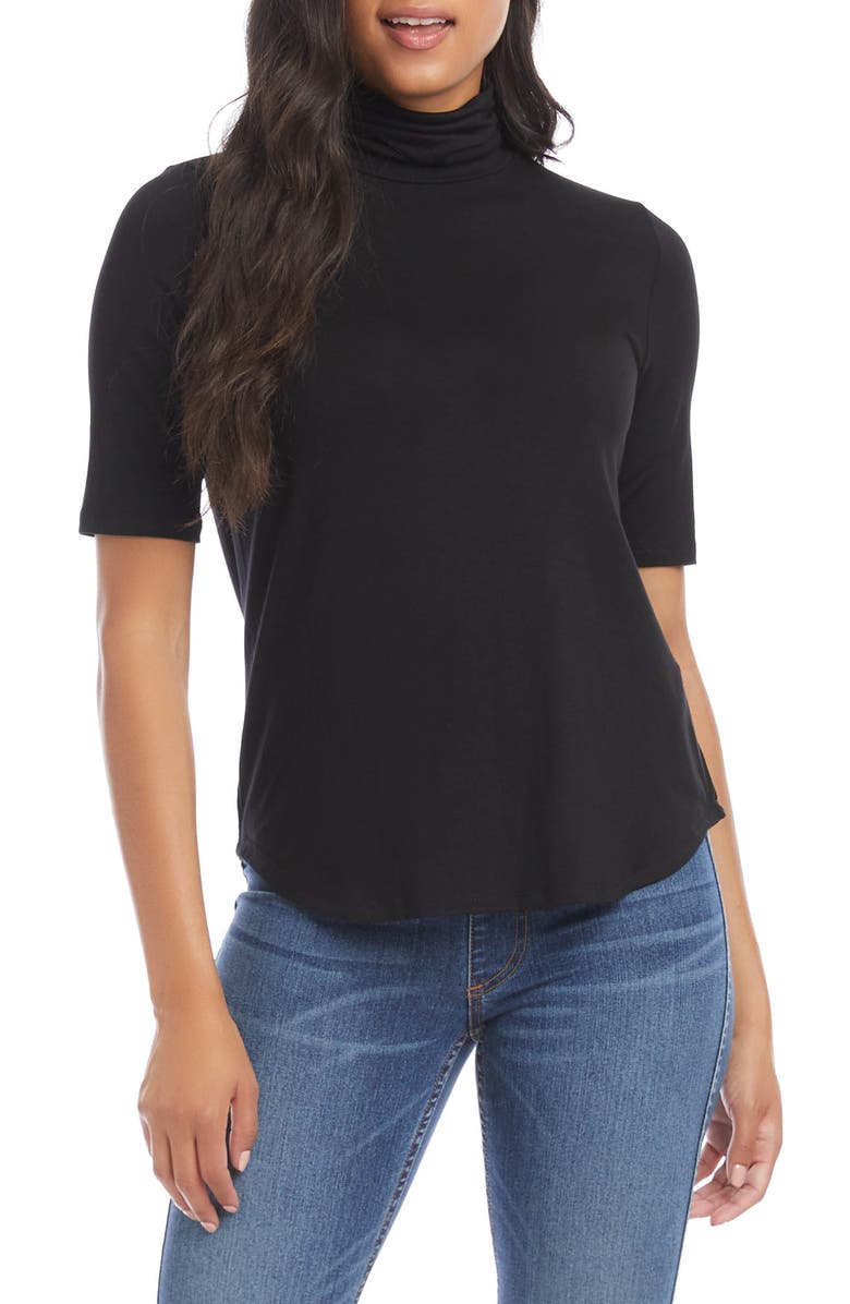 Karen Kane Pencil Sleeve Turtleneck, Main, color, 